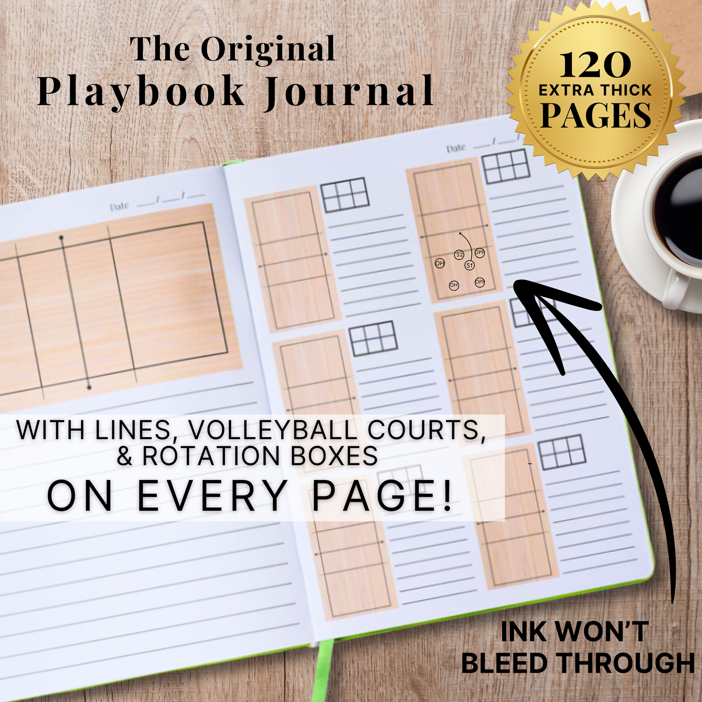 The Playbook Journal: Volleyball Edition