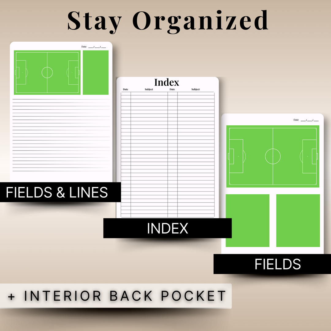 The Playbook Journal: Soccer Field Edition
