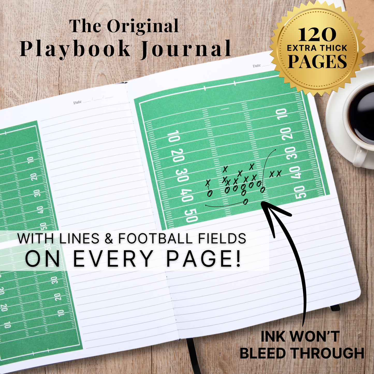 The Playbook Journal: Football Field Edition