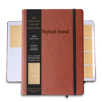 Basketball Court Diagram Journal by The Playbook Journal, photo 1 of 7