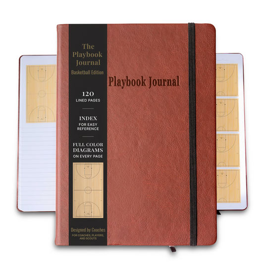 Basketball Court Diagram Journal by The Playbook Journal, photo 1 of 7