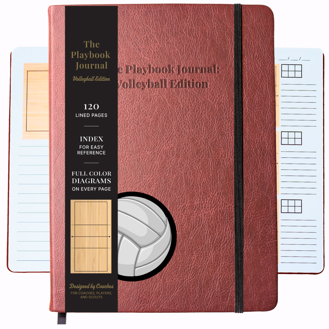 Volleyball edition Playbook Journal