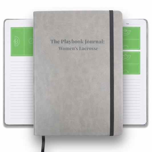 PREORDER Women's Lacrosse Field Diagram Journal